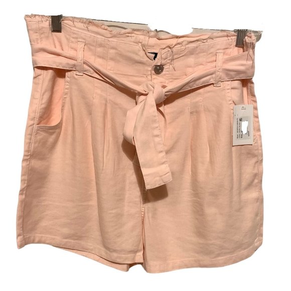 Hudson Jeans Paper Bag Shorts. New With Tickets. Size 33. - Picture 6 of 11